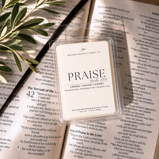 Praise | Sugary Lemon Drops | 2.4 oz. Soy Wax Melt
