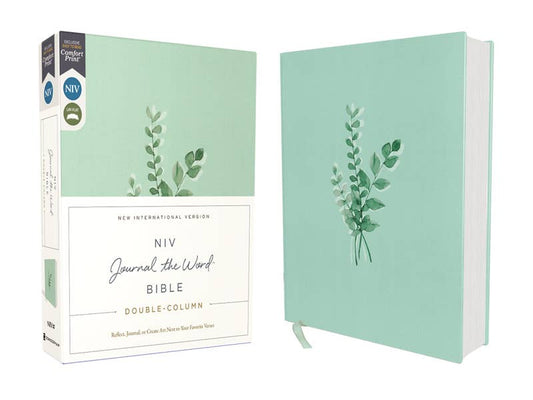 NIV, Journal the Word Bible, Cloth over Board, Teal