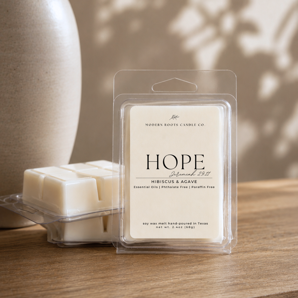 Hope | Hibiscus & Agave | 2.4 oz. Soy Wax Melt