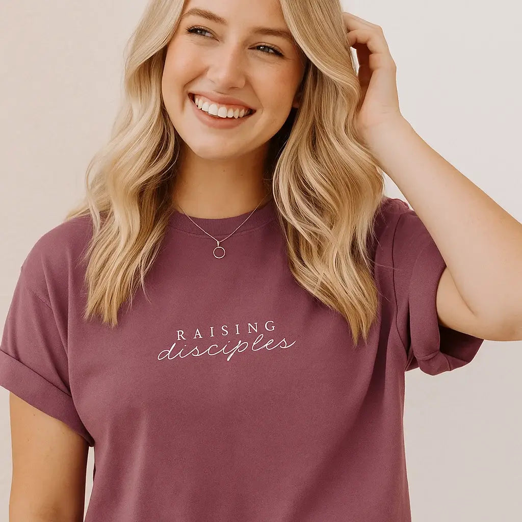 Raising Disciples Tee, Christian, Faith, Inspirational