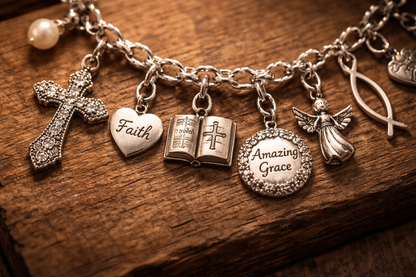 Just for illustration purposes only charms will vary