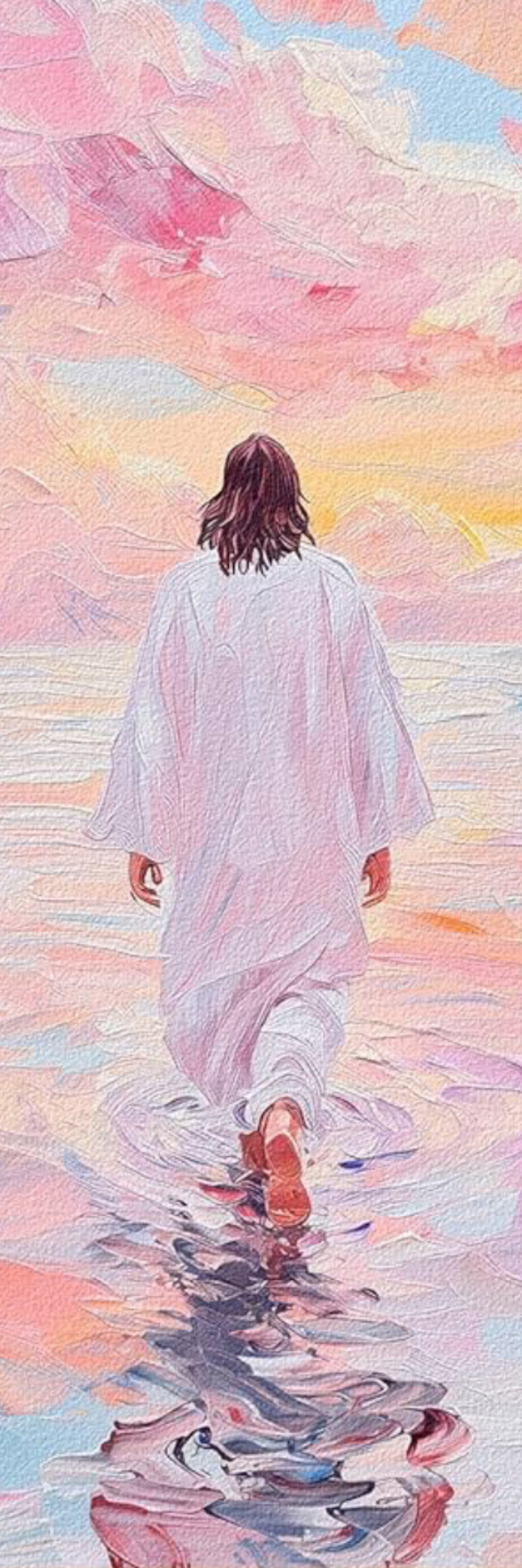 Pink Walks on Water