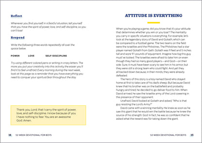 52-Week Devotional for Boys