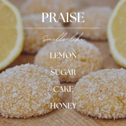 Praise | Sugary Lemon Drops | 2.4 oz. Soy Wax Melt