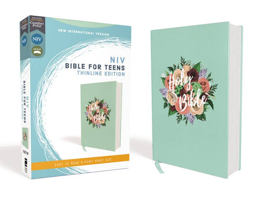 NIV Bible for Teens Thinline Edition Cloth over Board Floral